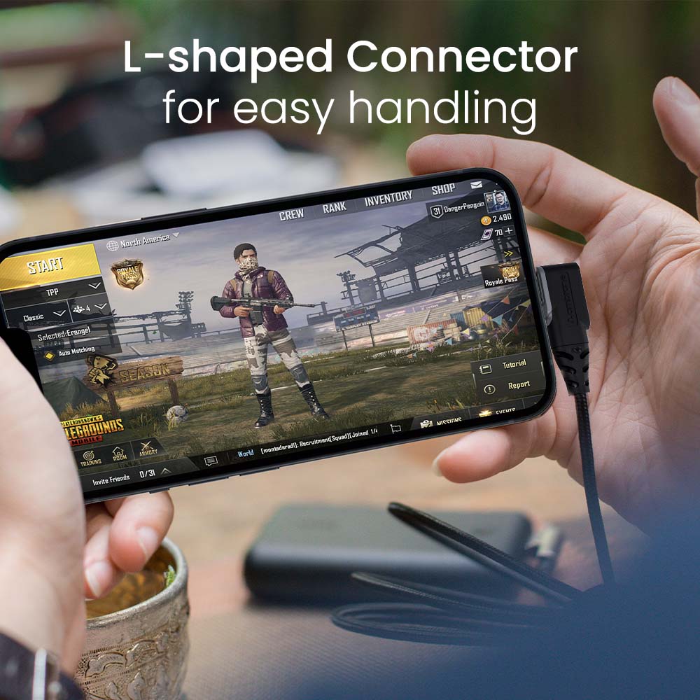 ABLL-125 L-Shape Lightning Cable - Image 4