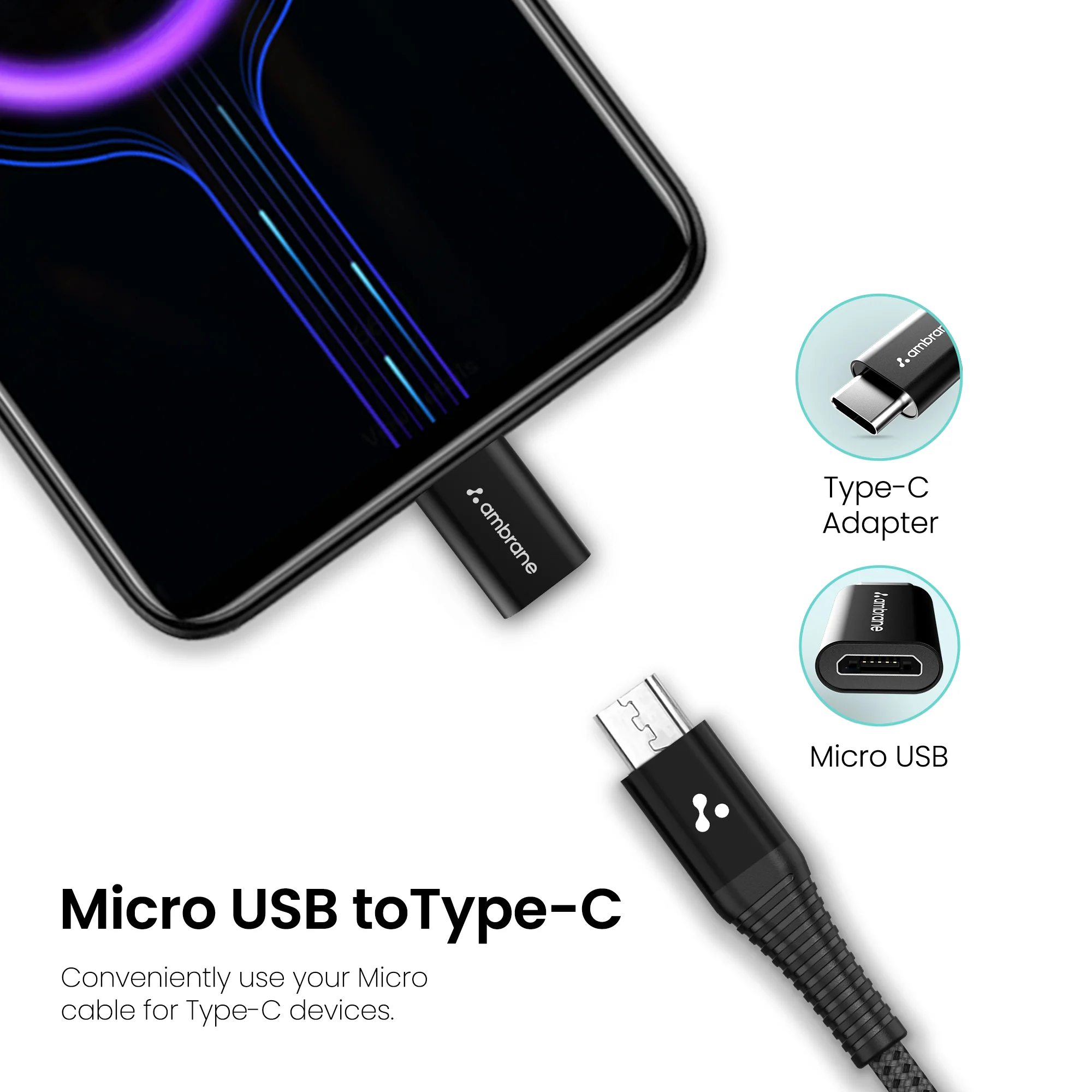 Type C to Micro USB OTG - Image 4